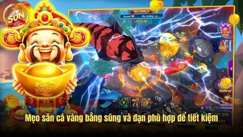 Mẹo săn cá vàng bằng súng và đạn phù hợp để tiết kiệm Mẹo Săn Cá Vàng Sunwin Độc Đáo, Kiếm Lời Khổng Lồ 2025